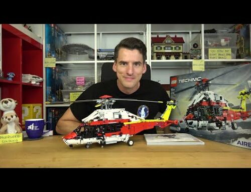 Ein wackliger Helikopter mit super Funktionen und sinnloser Lizenz: LEGO® Technic 42145 Airbus H175