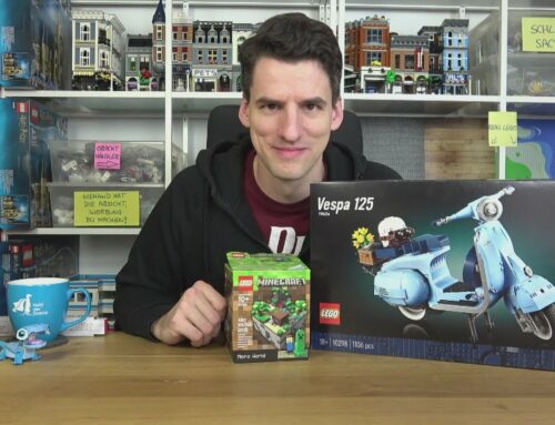 Ein Schwung fröhlicher Frühling – Live-Bauen mit dem Helden – Lego 10298 Vespa – 1106 Teile für 100€