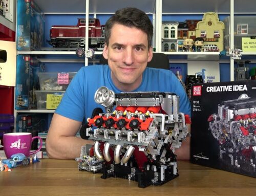 2700 verbesserte Teile ergeben ein Prachtexemplar! Mould King® Technic 10130 V8