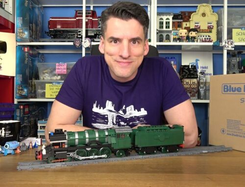 So viel Lok und so wenig Bahnhof! BlueBrixx® 108477 Flying Scotsman 8w