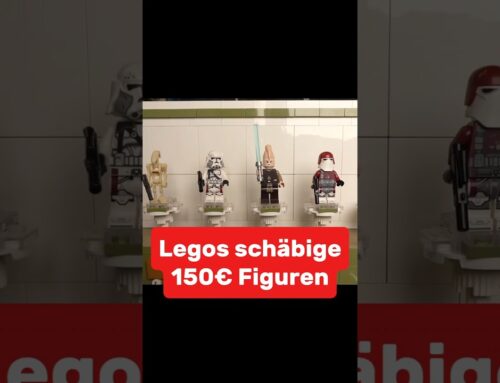 Nicht mal die Figuren können bei Lego noch etwas. Peinliche Leistung für 150€