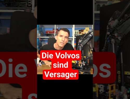 Was ist bei Euch schief gelaufen, liebe Volvos? Schämt Euch für Legos 42215 Bagger