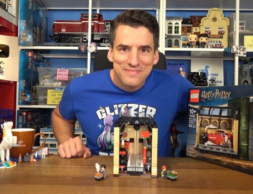 Klein, dunkel, teuer: LEGO® Harry Potter 76450 Buchstütze: Hogwarts Express