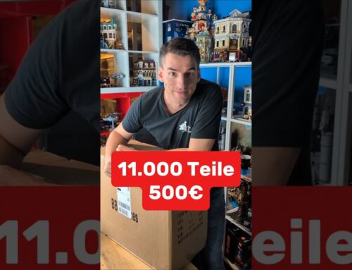 Die größte Burg! Ein mächtiges Gerät, das wird ein Spaß 🎉 Bluebrixx Normannenburg