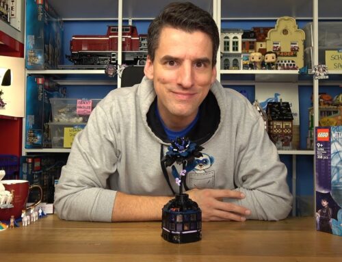 Klein genug, damit es nicht schlecht wird: LEGO® Wednesday 76784 Schwarze Dahlie