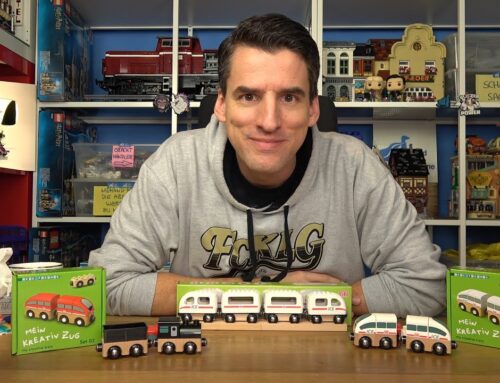 Duplo, Lego und Brio werden hier verbunden! Neue Freunde® Kreativzüge & Noppi