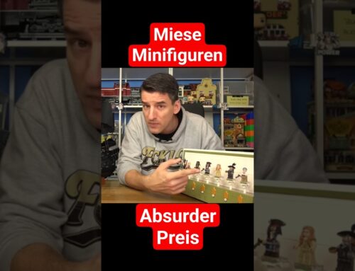 Die angeblich so wichtigen Minifiguren sind nur noch peinlich – Legos Black Pearl Versuch 10365