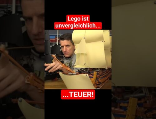 Du darfst Lego nicht vergleichen, einfach stumpf weiter kaufen 👍