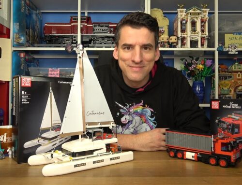 Mould King® 10217 Katamaran & 24069 Container Truck