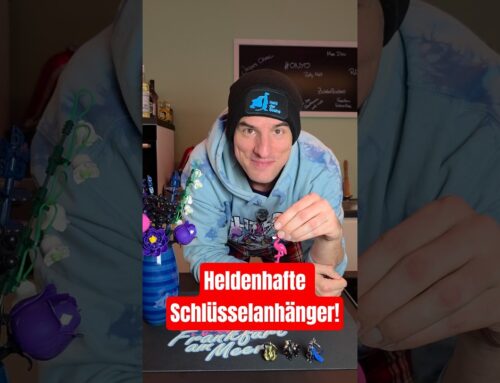 Heldenhafte Schlüsselanhänger – Keiner glitzert härter als wir!