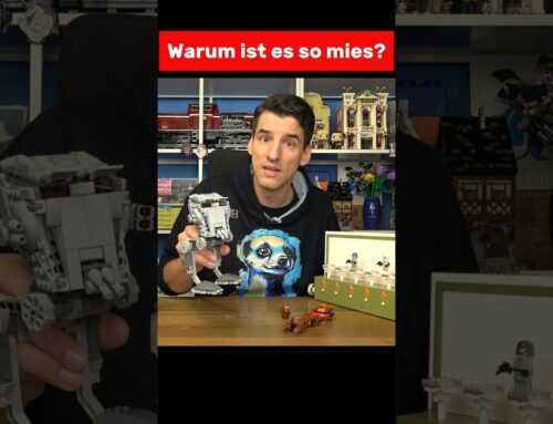 Der Smart Brick rechtfertigt angeblich das lieblose Design – Lego 75424 AT-ST