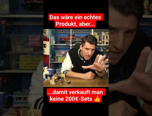 So würde Lego Smart Play funktionieren, aber wen interessieren schon die Kunden.