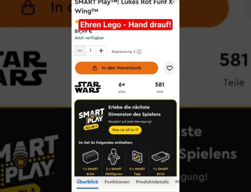 Gekaufte Meinungen sind die zuverlässigsten – 5 Sterne für Lego Smart Play ⭐⭐⭐⭐⭐