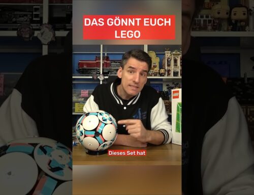Lego 43019 kein FIFA Fußball: Er ist gruselig zu bauen