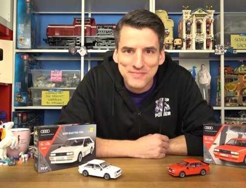 Audi Modellautos aus Bausteinen: Cobi® 24664 & 24665 Quattro von 1980 im Maßstab 1:35