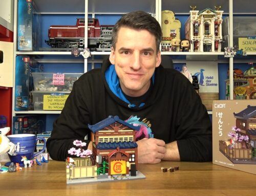 1250 Teile & Licht für 50€, aber noch Sticker! CaDA® C66012W Badehaus