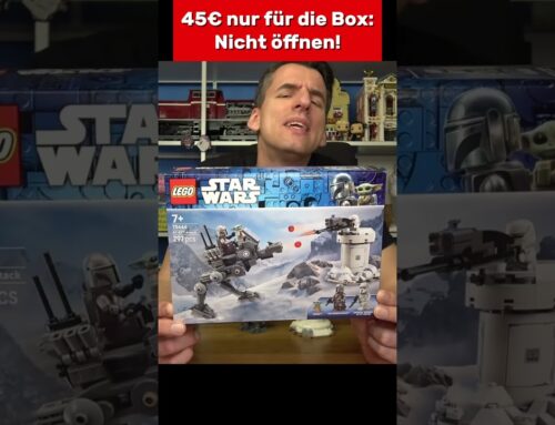 Die Box ist das Highlight des Sets! LEGO® Star Wars 75444 AT-RT Angriff