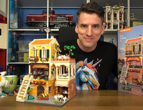 Das Panel des Todes und die Fliesen des Glücks: Lumibricks® 15010 Italienisches Familienrestaurant