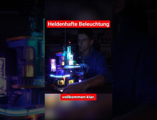 Ohne Beleuchtung macht es weniger Freude! Lumibricks 9042 #glitzerpower