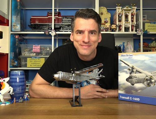 Die Silberne Gans für 50€! BlueBrixx-Pro® 108945 Transall C-160D