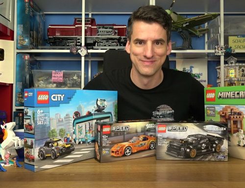 City, Minecraft & Speed Champions: Live Bauen mit dem Helden – Lego 21596, 60497, 77260 & 77262