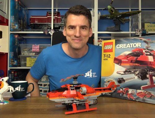 LEGO® war tatsächlich früher ein Spielzeug! Creator 4895 Helikopter mit Motor