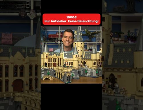 Lego 76473 bringt Hogwarts über 1000€, weiterhin ohne wertige Details mit schwachen Figuren.
