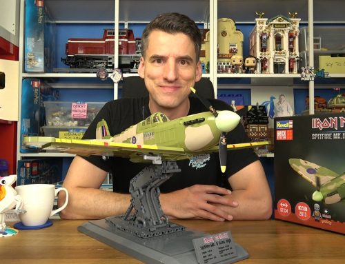 Mit Kiddiz-Eddie! Revell® Brick System 962 Iron Maiden Spitfire MK.II Aces High