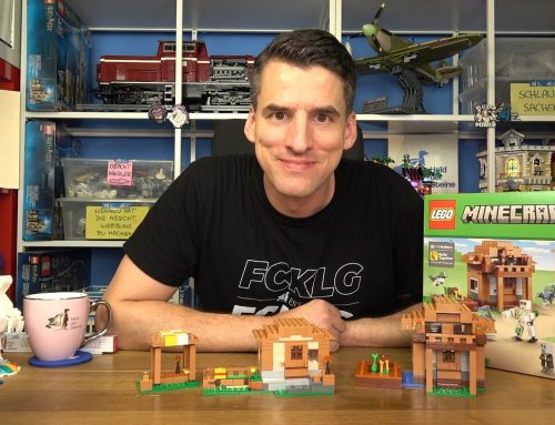 Das geht so nicht, wer macht da mit? LEGO® Minecraft 21596 Angriff des Magiers auf das Dorf