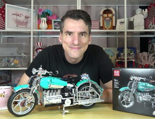 Komplett Metallic! Riesiges Motorrad für 70€: Mould King® 23004 American Cruiser