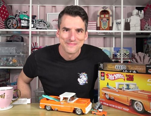 Natürlich kommt noch ein Custom ’62 Chevy Pickup: Mattel® Brick Shop JFT20