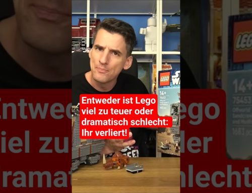 Der Kunde verliert bei Lego auf jeden Fall – so oder so. Star Wars 75453 Sandcrawler