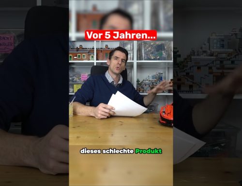Immer Legos Forderung im Blick behalten: Dieses schlechte Produkt ist von Lego 👍
