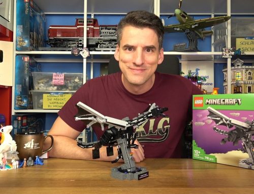 Nur für die Vitrine, ein klarer Rückschritt: LEGO® Minecraft 21595 Ender Dragon