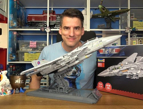 The Need For Speed! Revell® Brick System F-14A Tomcat Maverick Top Gun