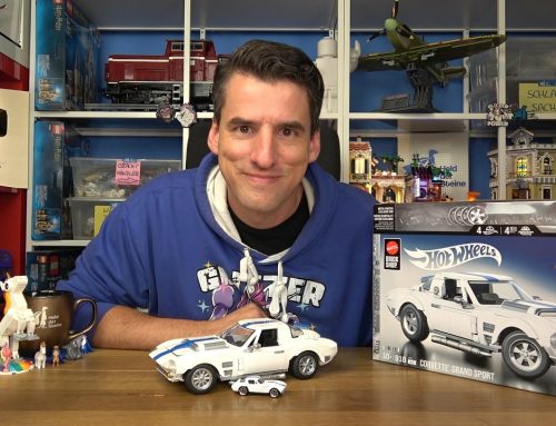 Das sind Sidepipes! Mattel® Brick Shop JGR31 Corvette Grand Sport