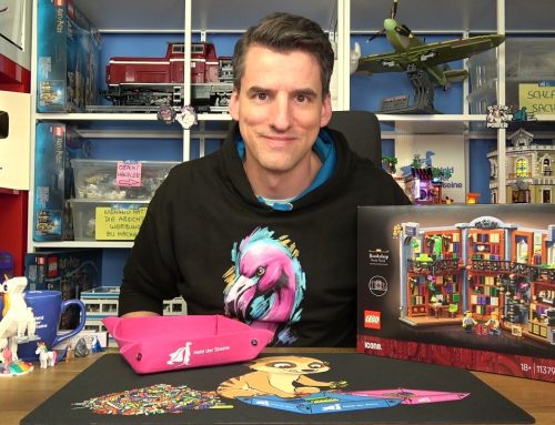 Ohne Lizenz gleich viel besser? Live Bauen mit dem Helden – Lego 11379 Buchladen-Buchstütze